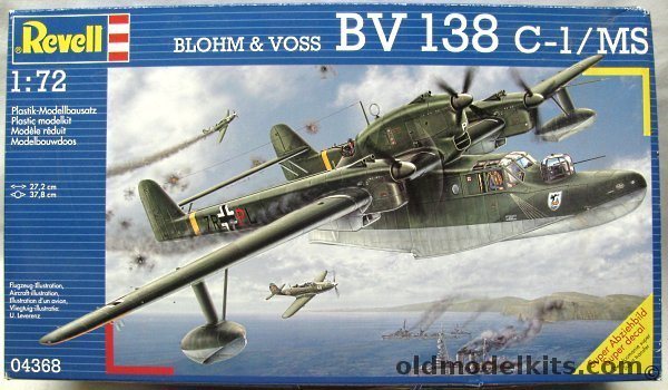 Revell 1/72 Blohm und Voss BV-138  C-1 /MS Minesweeper, 04368 plastic model kit